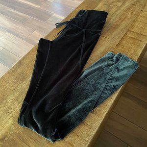 Calia by Carrie Underwood Silver Velvet Leggings